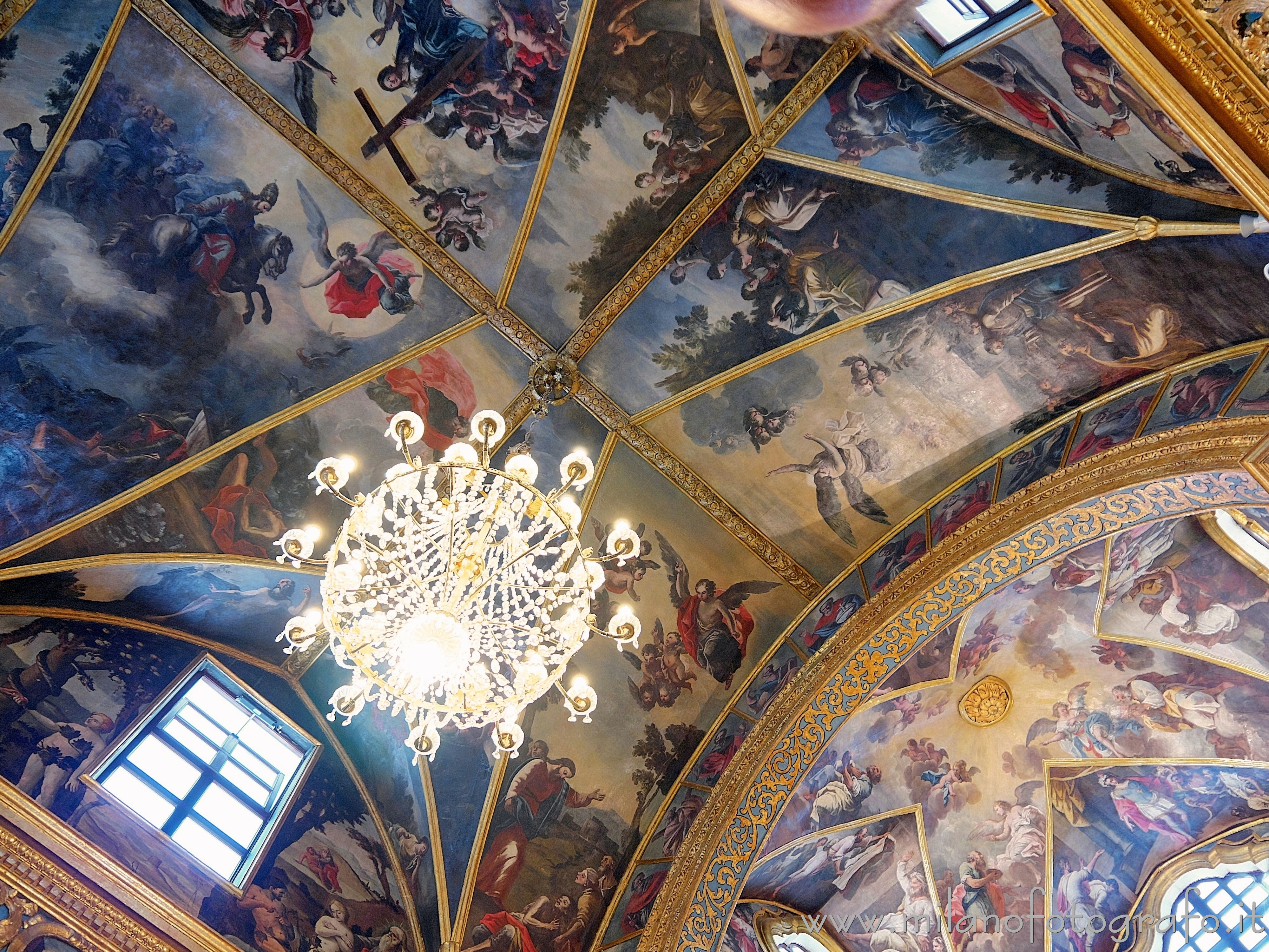 Gallipoli (Lecce, Italy) - Ceiling of the Church of Santa Maria della Purità